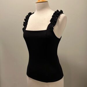 NWT Anthro Porridge Ruffle Tank